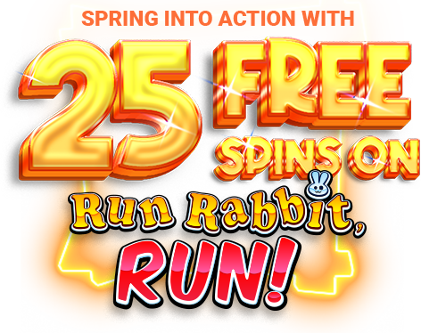 BetHard 25 Free Spins on Run Rabbit, Run